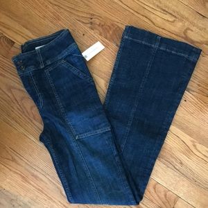 Anthropologie Pilcro High Rise Trouser Bootcut 28